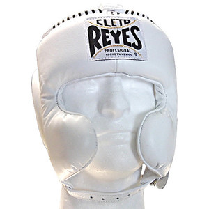 [클레토 레예스] 치크 프로텍션 헤드기어 화이트 Cleto Reyes CHEEK PROTECTION HEADGEAR WHITE