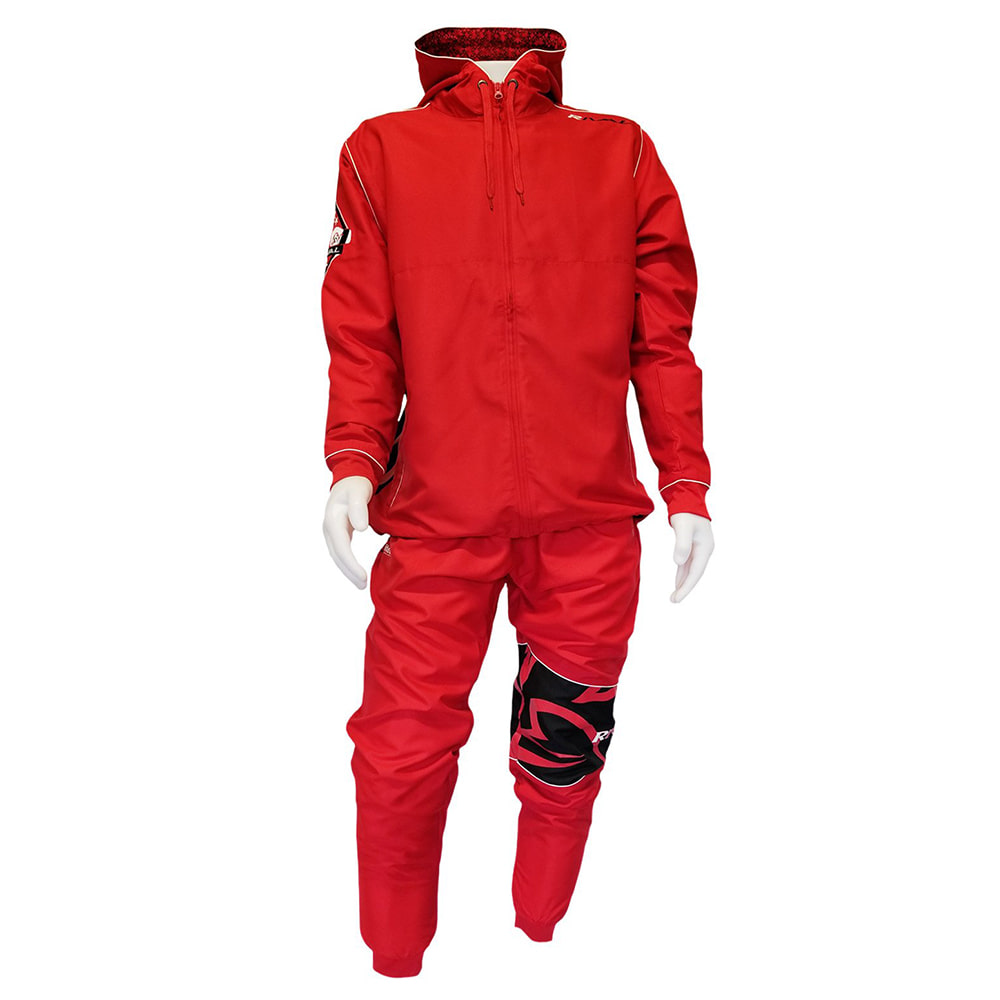 [라이벌] 엘리트 액티브 트랙 수트 레드 RIVAL ELITE ACTIVE Track Suit with Hood (Red)